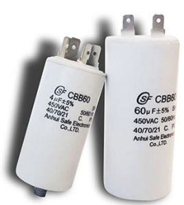 Cbb Series Capacitor Cylinder Type AC Motor Start & Run Capacitor/Air Conditional Fan Motor Capacitor/Air Condition Part