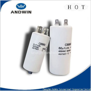 Aluminum Electrolytic AC Motor Run Water Pump Capacitor Cbb60