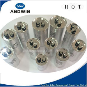 AC Motor Capacitor/Motor Run Capacitor/Aluminum Cover Round Capacitor