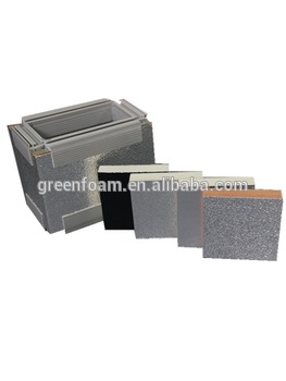 Pre-insulated Duct panel with aluminum