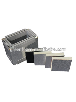 PIR Foam HVAC Air Conditioning Duct board With Aluminum Foil