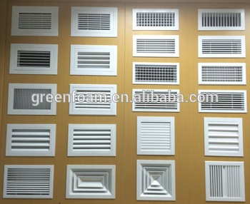Aluminum Square Ceiling HVAC Air Diffuser