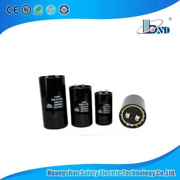 CD60, Aluminum Electrolytic Capacitor; Polyester Film Capacitors; Through Hole