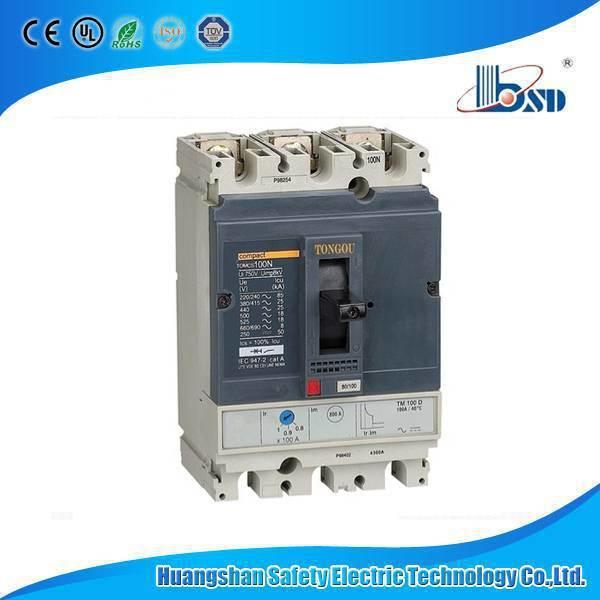 NF 2p 3p 4p Moulded Case Circuit Breaker MCCB