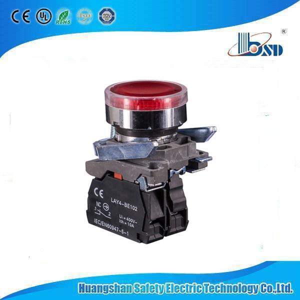 Push Button Switch with Water Proof Cover