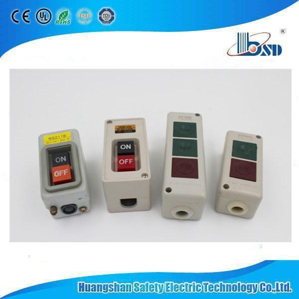 Pushbutton Box with Two Holes / Flush Button Control Button