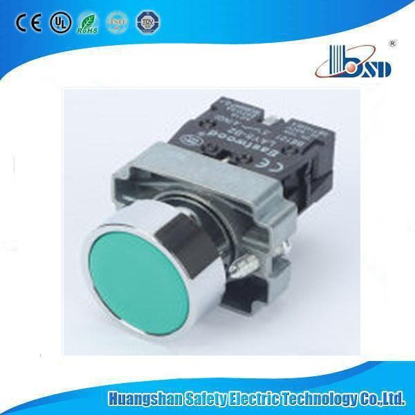 22mm Spring Return Push Button Round Button Flat Push Button