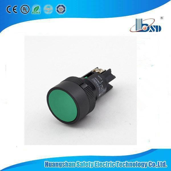 Xb2-Ea135 No+Nc Contact Green Push Button Switch