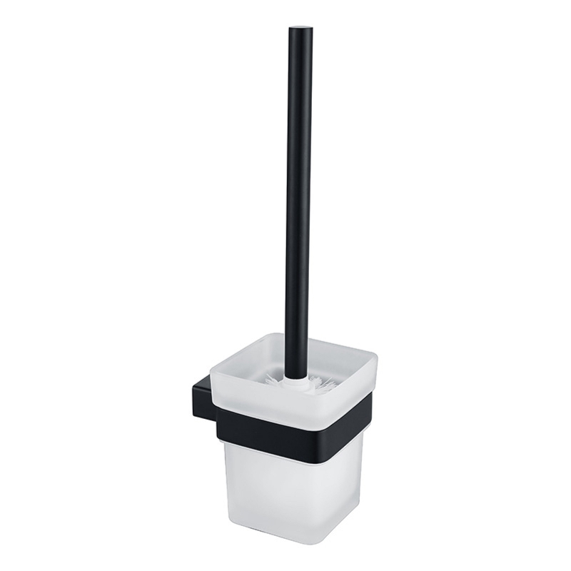 Hot Sale Home Wall Black Toilet Brush Holder