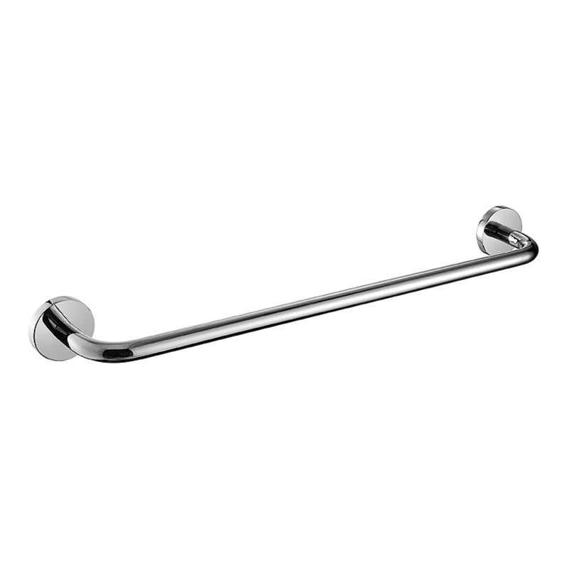 Home Round Stainless Steel Towel Rail Single