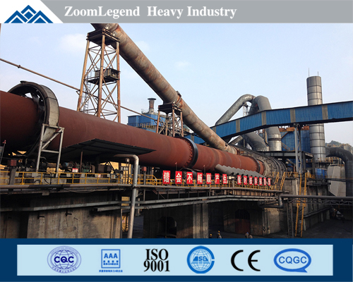 Cheaper Zinc Oxide Rotary Kiln for sale