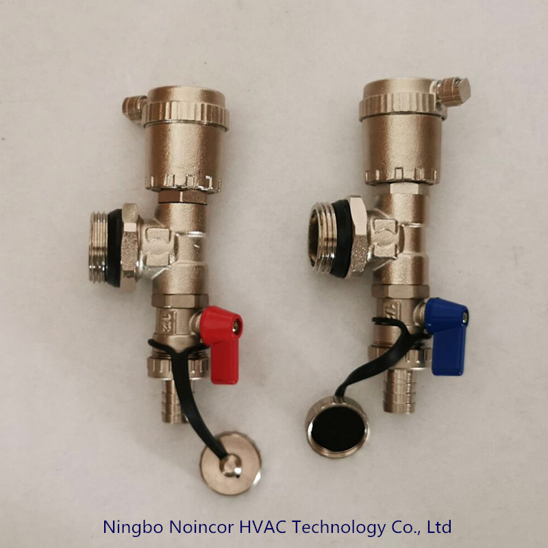 Automatic Air Vents and Drain Valve For Floor Heating
