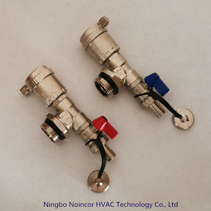 Automatic Air Vents and Drain Valve For Floor Heating