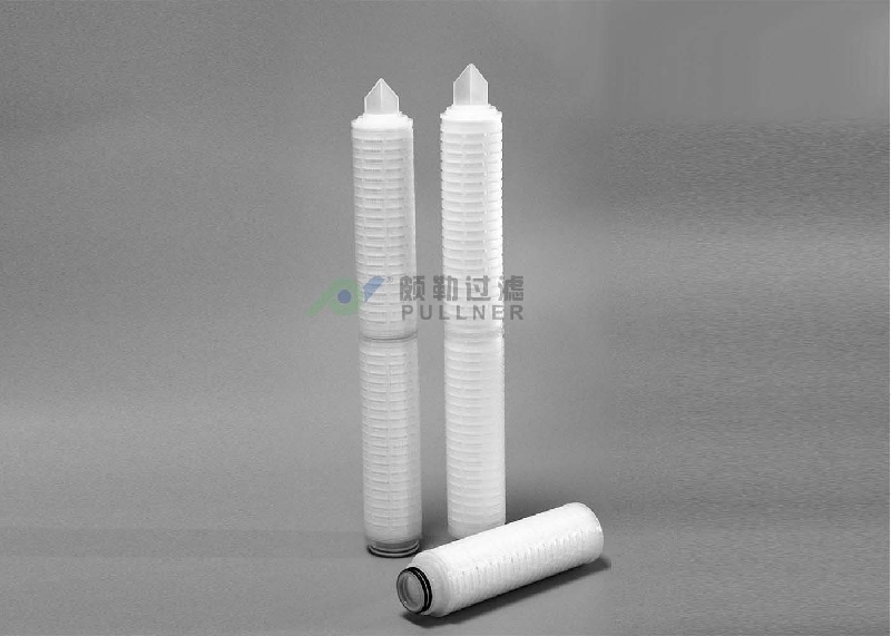 OD 69mm Pharmaceutical Filters Sterile PTFE Micron Pleated Cartridge OEM