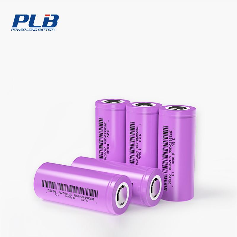 26650 LifePO4 3.2V 2500mah 20C Discharge Battery Cell