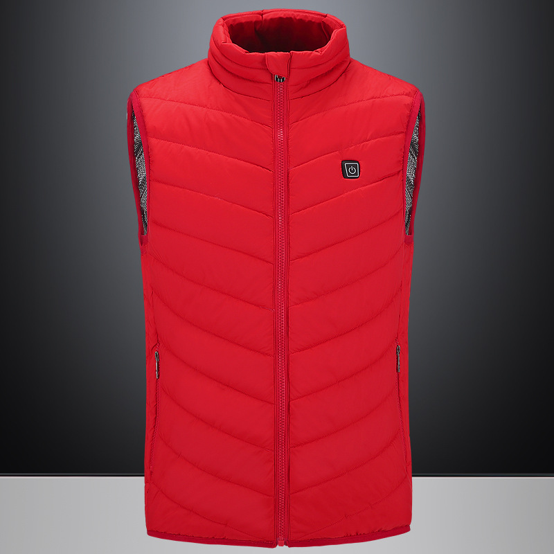 usb power electronic suport carbon heating vest