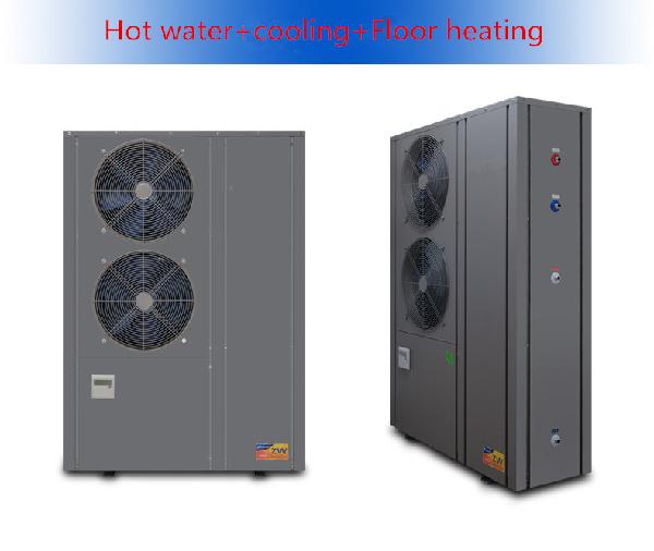DC Inverter Monobloc Air to Water Heat Pump High Temperature, Air Source Heat Pump, China Wholesale