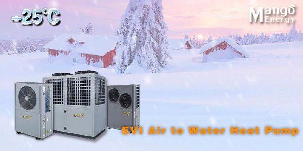 DC Inverter Evi Heat Pump, Heating & Cooling & <font color='red'>Hot</font> <font color='red'>Water</font>, 9kw <font color='red'>15kw</font> 18kw