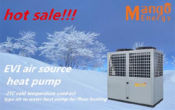 <font color='red'>Super</font> <font color='red'>High</font>-Efficiency Evi Air Source Heat Pump, <font color='red'>Anti</font>-Frosting Protection