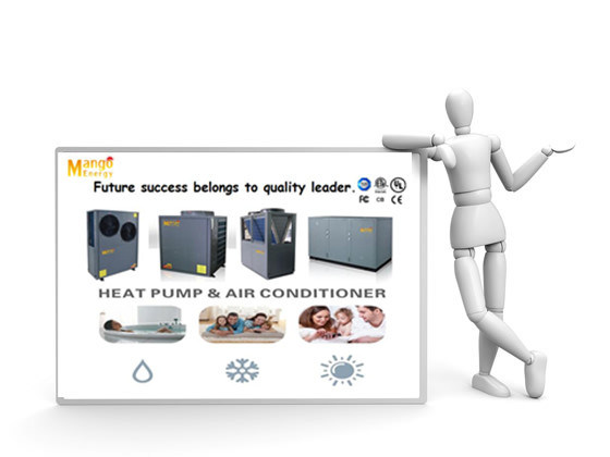 Monoblock Side Fan Evi DC Inverter Air to Water /Air Source Heat Pump