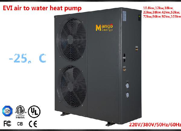 All in One Air to Water Heat Pump (Heating+Cooling+Hot Water) Air Source Energy