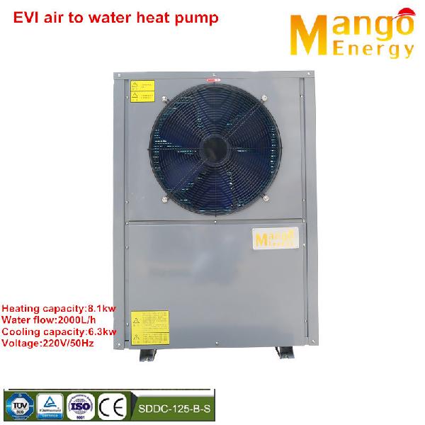 -25 Degree <font color='red'>Evi</font> <font color='red'>Air</font> to Water/<font color='red'>Air</font> <font color='red'>Source</font> <font color='red'>Heat</font> Pump