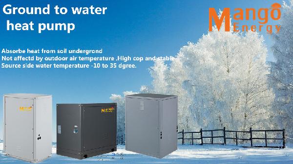 Geothermal Source Heat Pump, <font color='red'>Hot</font> Water, Low Noise, 10.4-97.2kw, Heat Pump with Long Life <font color='red'>Working</font>