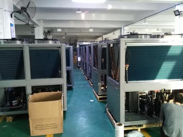 Air Cooled Water Heat Pump with Heat Recovery and High Efficiency, Used for All Kinds of Scale Projects