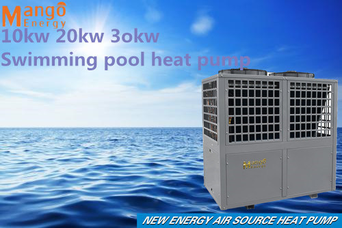 100kw/H Heat Pump Swimming Pool Heaters