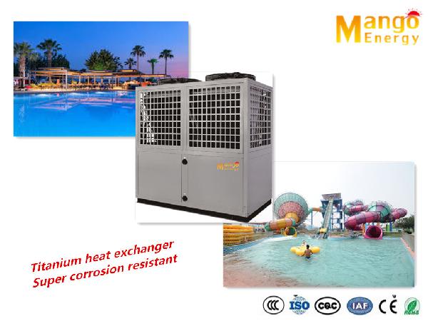 Titanium <font color='red'>Heat</font> <font color='red'>Exchanger</font> <font color='red'>Air</font> Source Pool <font color='red'>Heat</font> <font color='red'>Pump</font> for <font color='red'>Commercial</font> Use