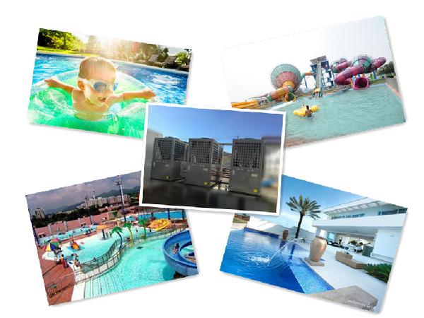 Commercial Swimming Pool Heat Pump 28degree to 35degree Air Source