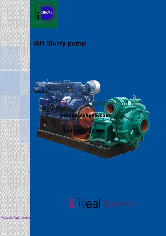 9. IAH Slurry pump 15-1