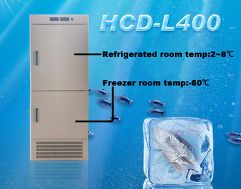 2019 new arrival -86 and 2 degree Double temp freezer