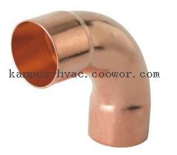 90 Degree long radius copper elbow C x C (copper elbow, copper fitting)