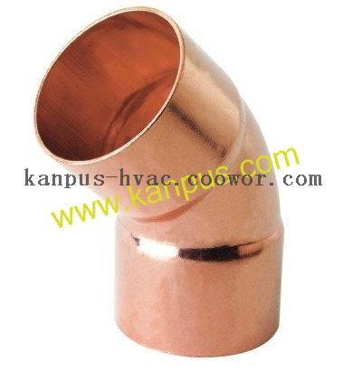 45 Degree copper elbow C x C (copper elbow, copper fitting)
