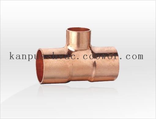 Copper Reducing Tee  (copper fitting)