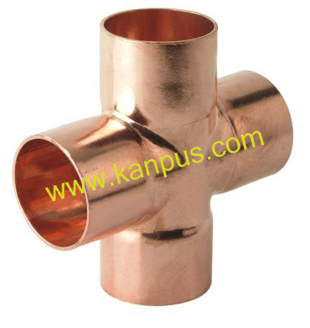 Copper CrossTee  (copper fitting)