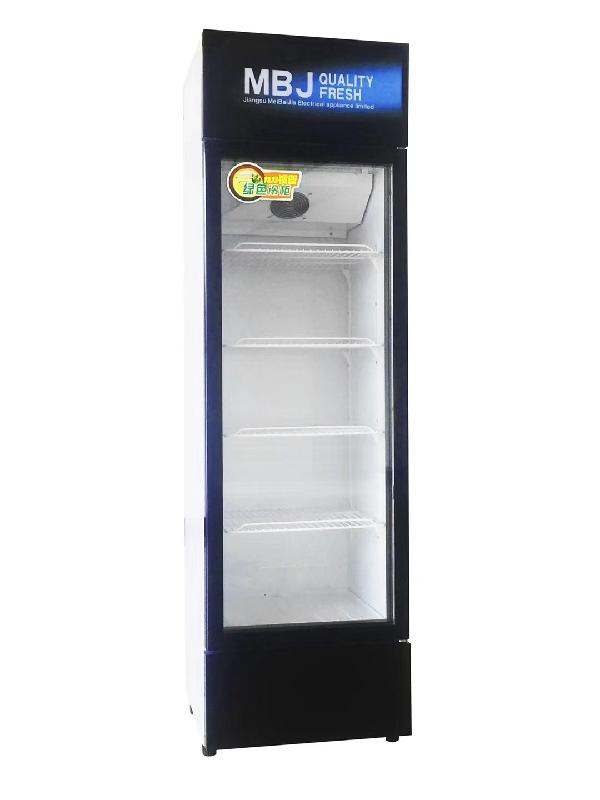 Beverage Cooler Pepsi Upright Display Refrigerator Showcase With Glass Door