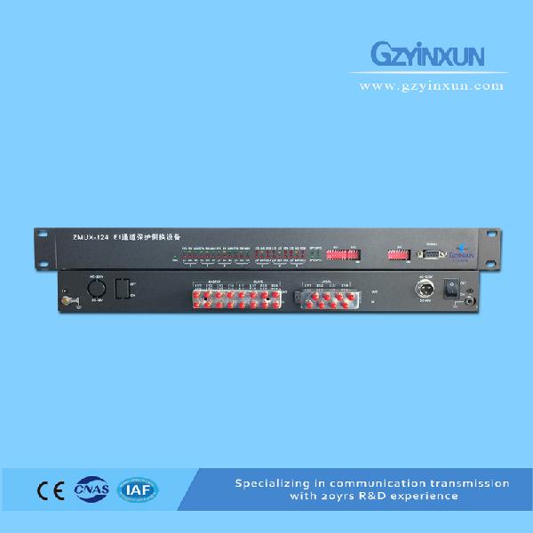 2019 New 8-in & 4-out E1 Protection Switching(Failover)Equipment-ZMUX-124-YINXUN
