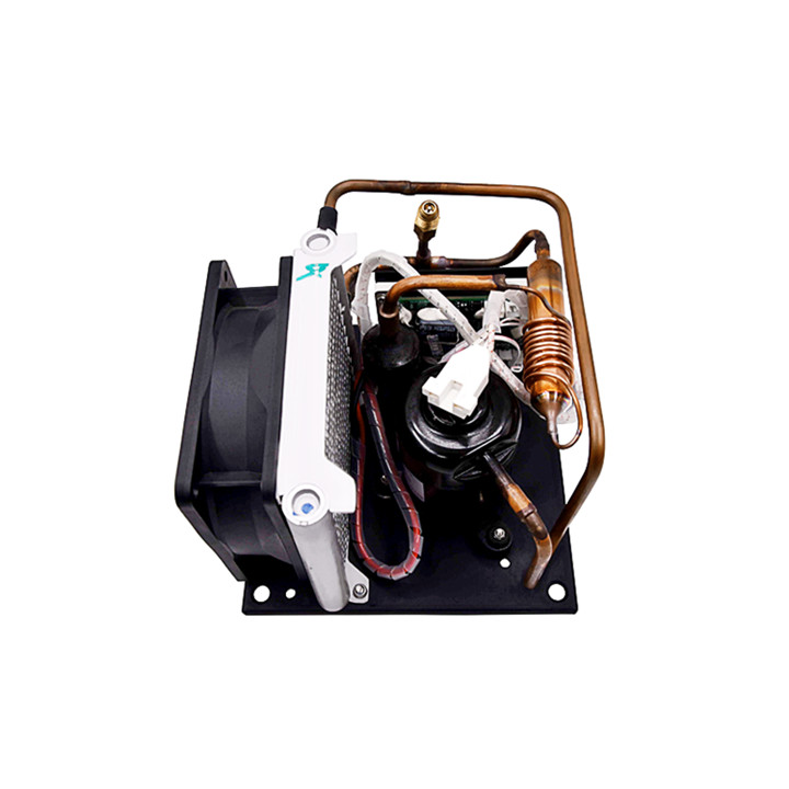 r134a 12v 24v 48v freezer condensing units with mini compressor