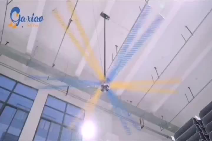 GX Wing series 13ft commercial hvls fan with bldc motor