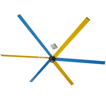 Low Power Energy Saving BLDC Commercial HVLS Ceiling fan