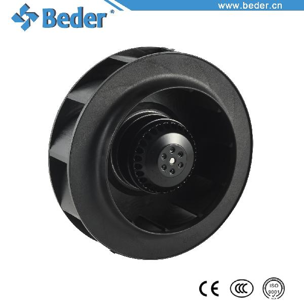 250mm External Rotor Motor Centrifugal Fan with Plastic Wheel
