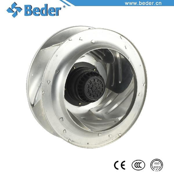 355mm Aluminium Housing Metal Blade Centrifugal Fans