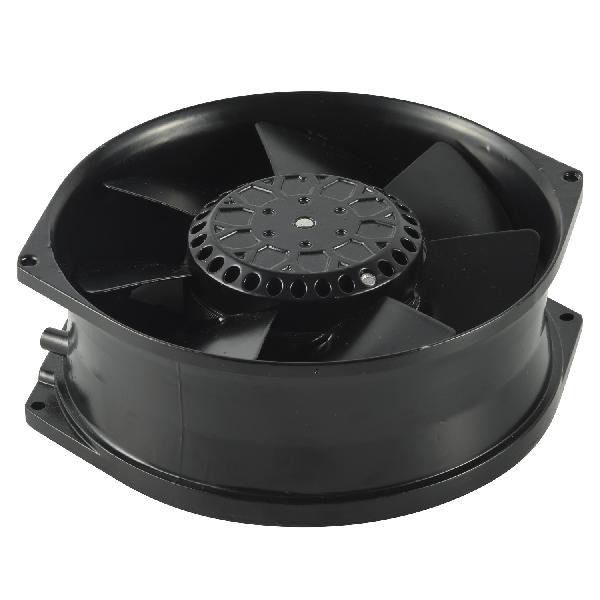 172X150X55mm Black AC 220V 17055 Cooling Axial Fan