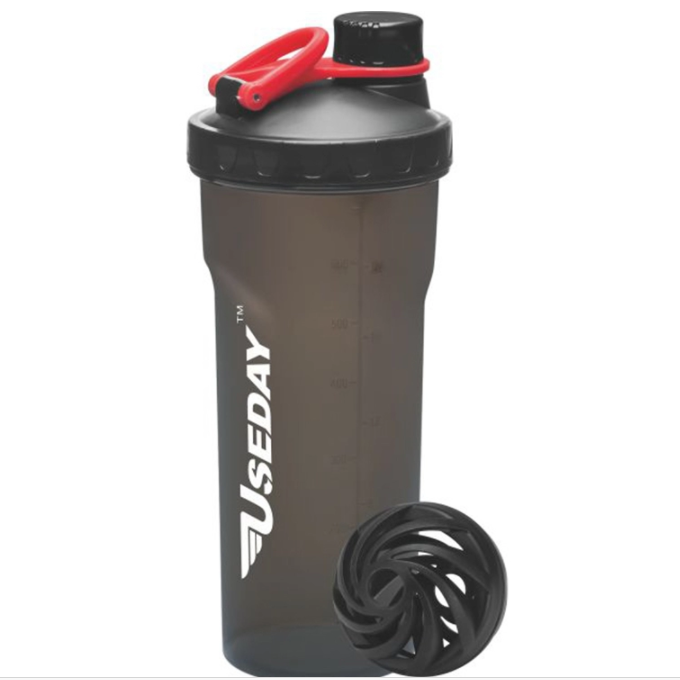 Custom Logo Plastic sports Protein Shaker Bottle