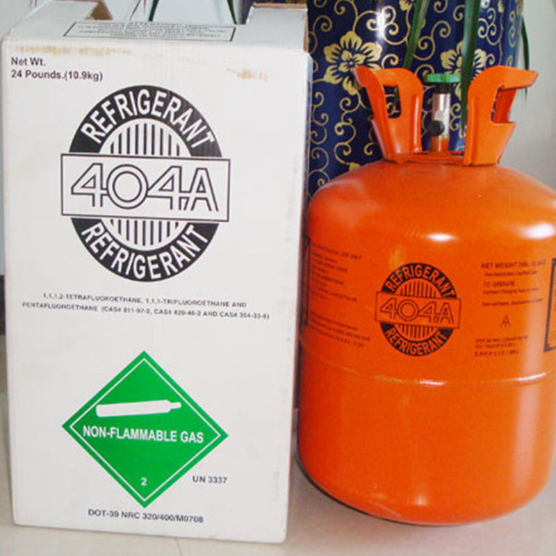 High Request USA Standard 24lb/10.9kg R404a Gas For Sale