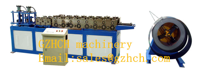 NEW   HVAC  Demper Support Bar Roll Forming Machine