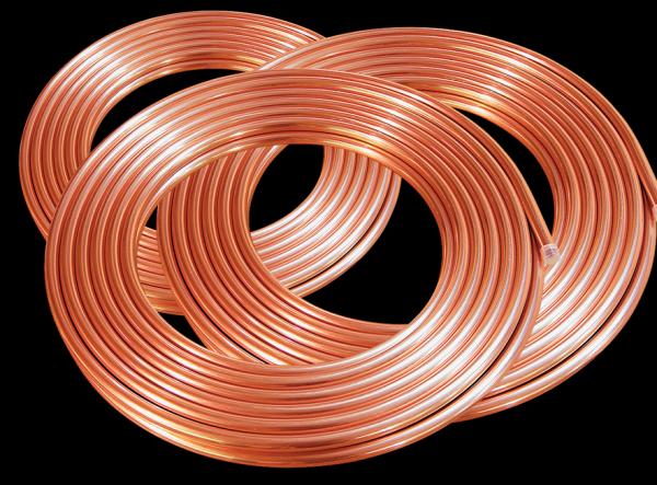 Pancake coil copper pipe