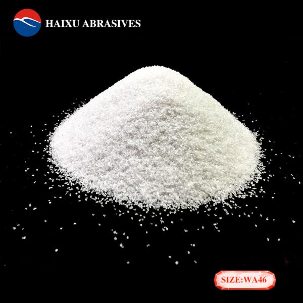 Glass blasting media White fused alumina abrasive grain - Coowor.com